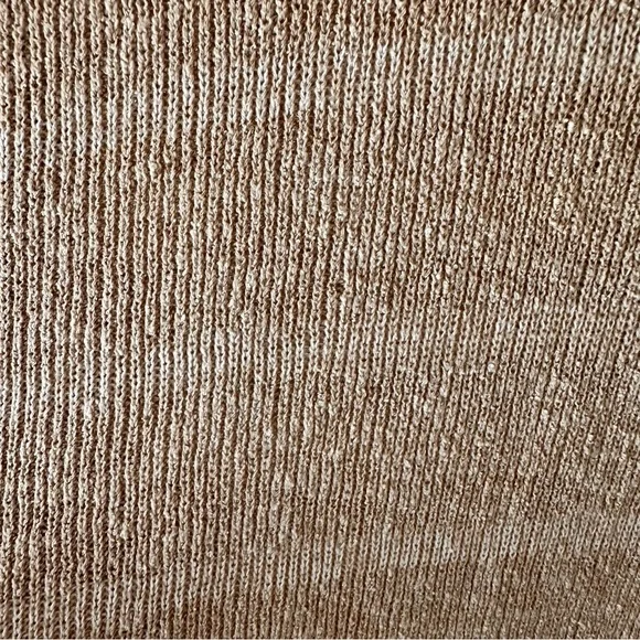 Free People Shipping News Oversized Tunic Sweater Women L Beige Tan Cozy Beachy - Picture 15 of 15